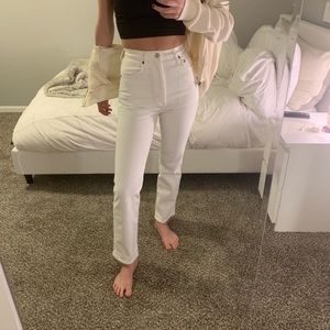 AGOLDE pinch waist high rise kick